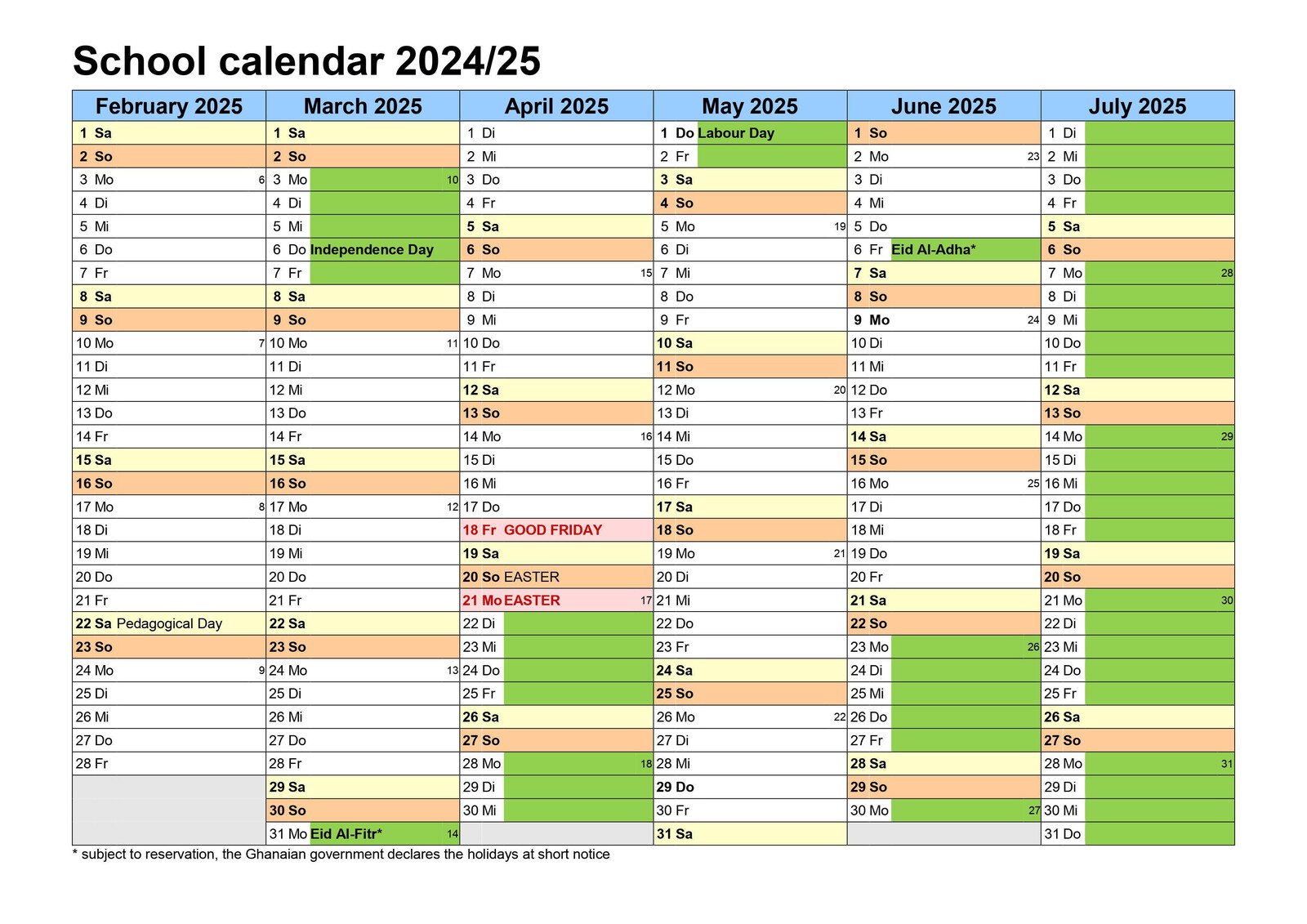 School calendar 2024 2025 images 2